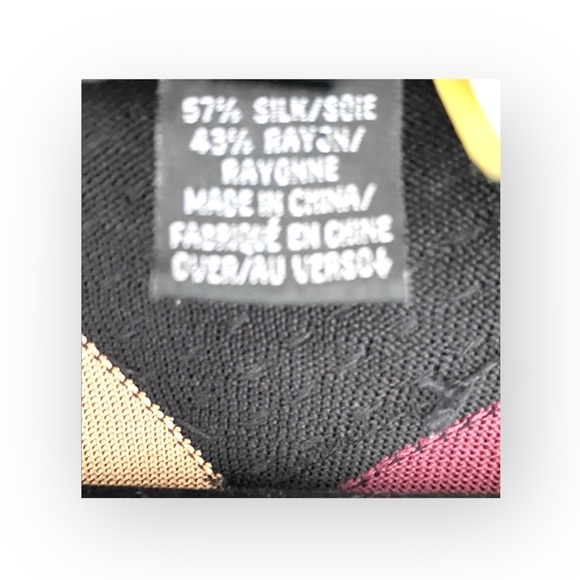 Y2K Vibes: Ellen Tracy ❁ Sequin Trim Silk Knit Print Cardigan Sweater ❁ Medium - Picture 8 of 16